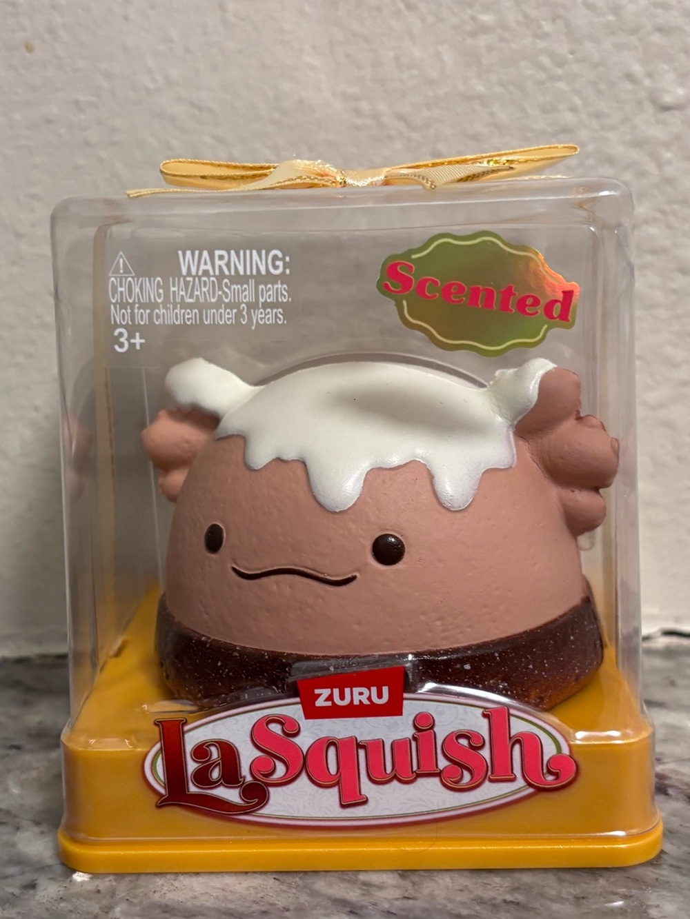 ZURU LaSquish Scented Brown & Cream Squishy Toy